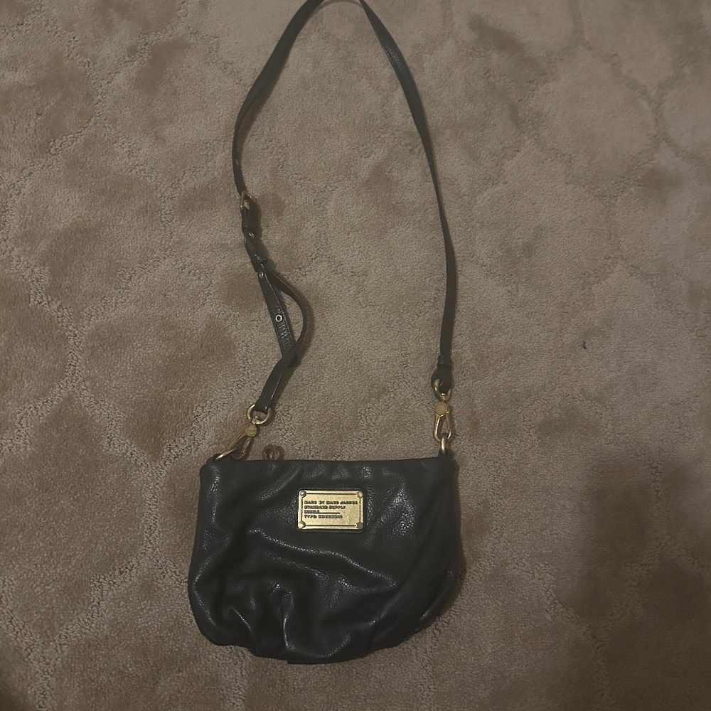 Marc Jacob’s Leather Maxima Crossbody Bag